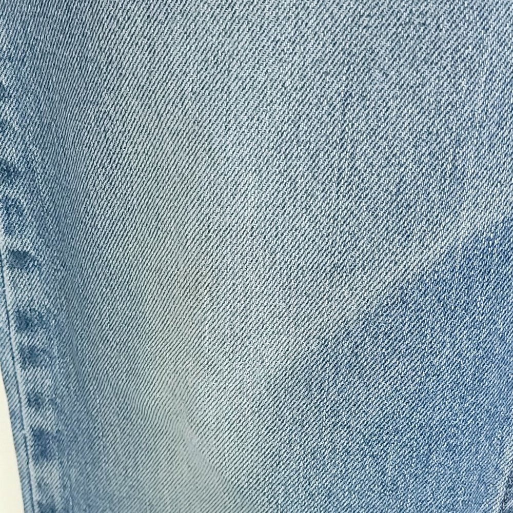 Levi's 505 Denim Jeans Men's 34x30 Blue With Fade Distressed Destroyed - Picture 4 of 15